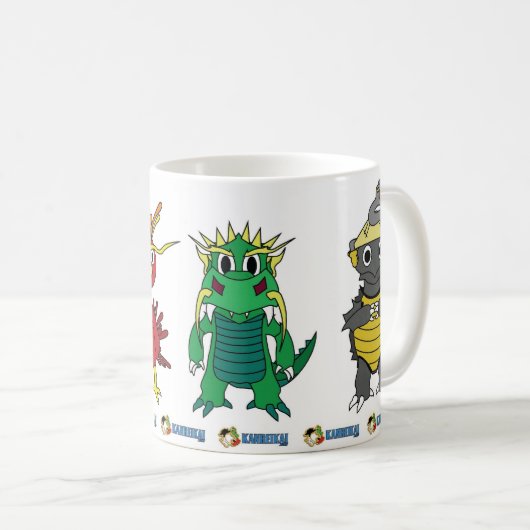 Kanreikaiはクラシックなコーヒー・マグをからかいます コーヒーマグカップ (正面右)