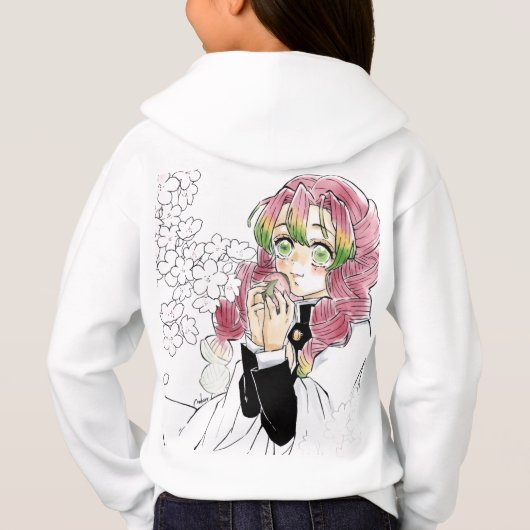 Kanroji Mitsuri Hoodie (裏面)