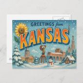 KANSASポストカード ポストカード (正面/裏面)
