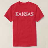 Kansas Blue Basic Standard Kansas Classic Original Tシャツ (デザイン正面)