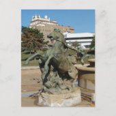 Kansas City Fountain Horse in Autumm ポストカード (正面)