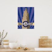 Kansas City Landmarks: KCPL – 18 x 24 ポスター (キッチン)