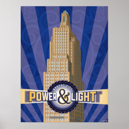 Kansas City Landmarks: KCPL – 18 x 24 ポスター