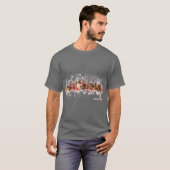 Kansas City Skyline 1 Tシャツ (正面フル)