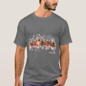 Kansas City Skyline 1 Tシャツ (正面)