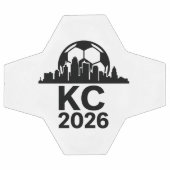 KANSAS CITY SKYLINE 2026 SOCCER サッカーボール (フラット)
