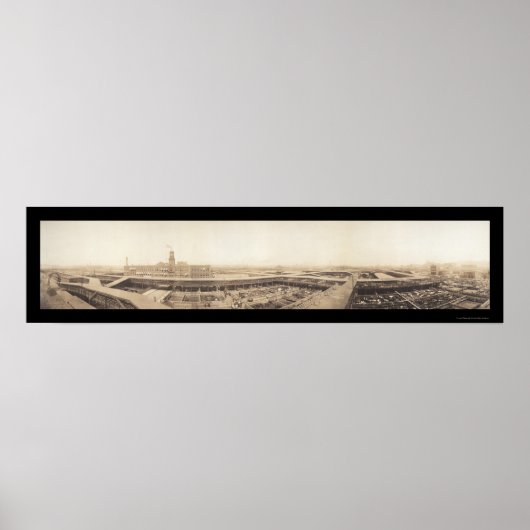 Kansas City StockYards Photo 1909 ポスター (正面)