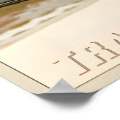 Kansas City TWA Trans World Airlines New Retro ポスター (角)