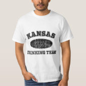 Kansas Drinking Team  Tシャツ (正面)