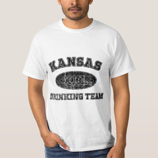 Kansas Drinking Team Tシャツ (正面)