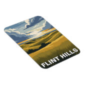 Kansas Flint Hills Travel マグネット (右側)
