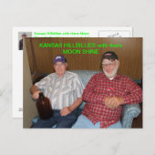Kansas Hillbillies with there Moon Shine POST CARD ポストカード (正面/裏面)