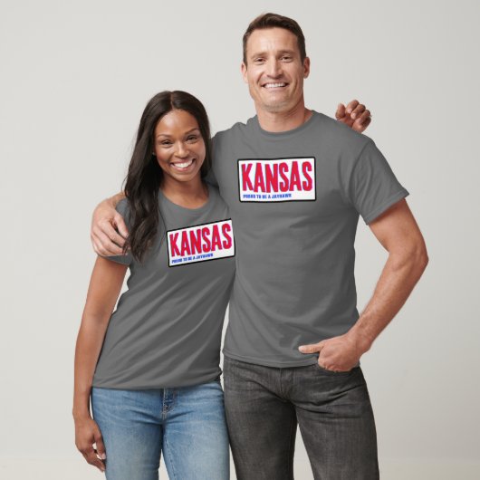 Kansas Proud to be Jayhawk Tシャツ (ユニセックス)