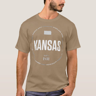 Kansas State Wichita Topeka Kansas City Lawrence   Tシャツ