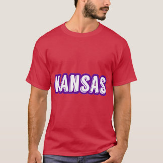 Kansas Sticker Oversized Tシャツ