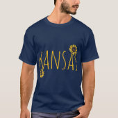 Kansas Sunflowers 1 Tシャツ (正面)