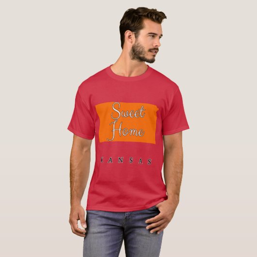 Kansas Sweet Home Kansas Tシャツ (正面フル)