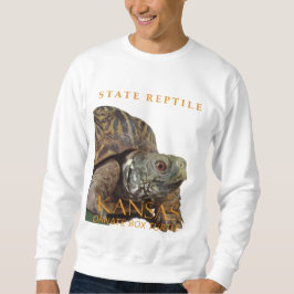 Kansas Territory Reptile The Ornate Box Turtle スウェットシャツ