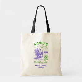 Kansas Wedding Welcome Bag, Destination Wedding トートバッグ