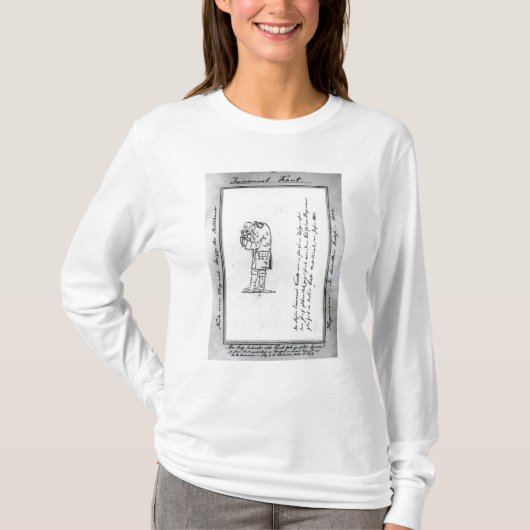 Kantの混合のマスタード1801年 Tシャツ (正面)