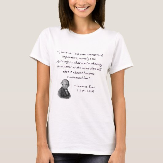 kant_quote_05d_categorical_imperative.gif tシャツ (正面)