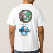 KantCon 2011の淡色の首謀者のワイシャツ Tシャツ (裏面)