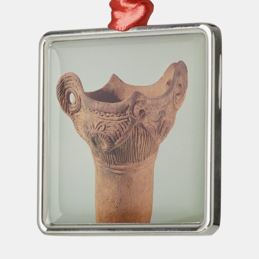 Kantoの地域からのJomonのつぼ メタルオーナメント (左)