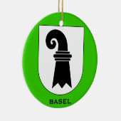 Kanton Basel*のクリスマスのオーナメント セラミックオーナメント (右)