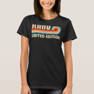 KANU姓レトロヴィンテージ80s 90s誕生日Reunio Tシャツ
