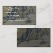 Kao K'O-Kung (ベストQu著森林に覆われた山の霧 名刺 (正面/裏面)