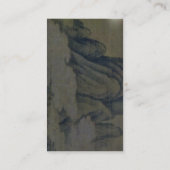 Kao K'O-Kung (ベストQu著森林に覆われた山の霧 名刺 (裏面)