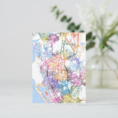 Kaohsiung City Taiwan Map ポストカード (スタンド正面)