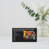 kaosの名刺 名刺 (スタンド正面)