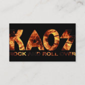 kaosの名刺 名刺 (裏面)