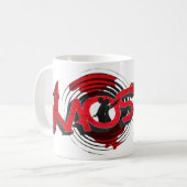 KAOSバンド-マグ コーヒーマグカップ (正面左)