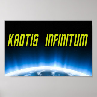 Kaotis Infinitum Federationポスター ポスター