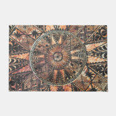 Kapaの初期のなハワイの入れ墨の樹皮布 ドアマット (正面)