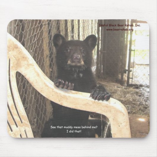 Kapaluaの泥のマウスパッド マウスパッド (正面)