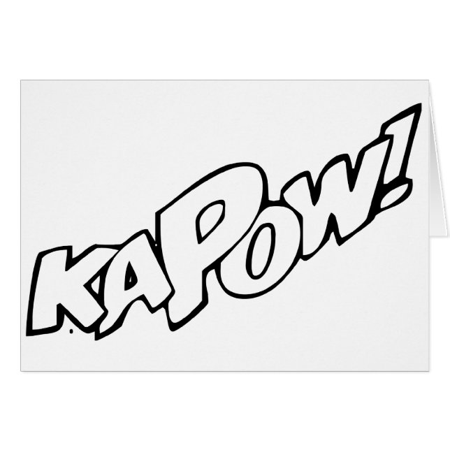 Kapowカード (正面横)