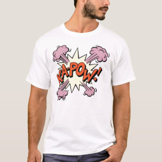 kapow! ポップアートのワイシャツ、 tシャツ