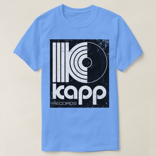 Kappレコード Tシャツ (デザイン正面)