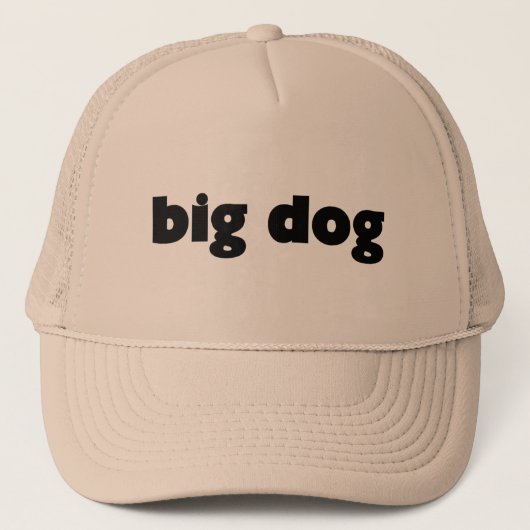 Kappe "big dog" キャップ (正面)