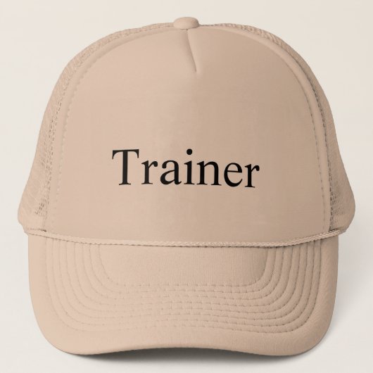 Kappe Trainer キャップ (正面)