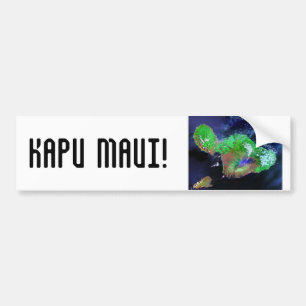 KAPUマウイ! バンパーステッカー