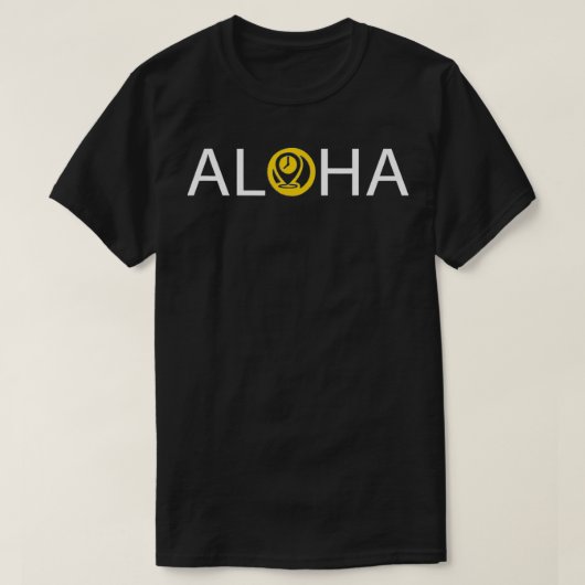 Kapu Coffee Aloha Logo on Back  Tシャツ (デザイン正面)