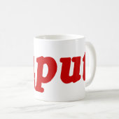 KAPUT ♦動作しない♦ コーヒーマグカップ (正面右)