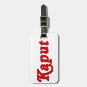 KAPUT ♦動作しない♦ ラゲッジタグ (正面縦)