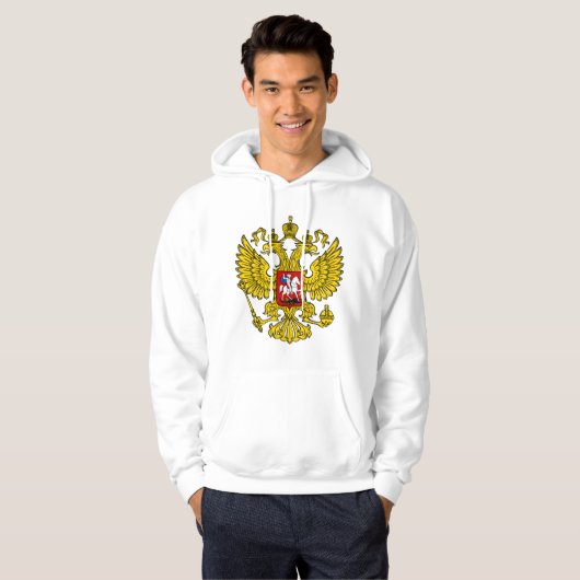 Kaputzenpulli Russlandwappen パーカ (正面フル)