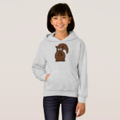 Kapuzenpulli mit Eichhörnchenmotiv (正面フル)