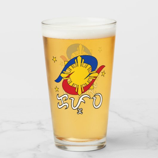 Kapwa (バイバイン文字) タンブラーグラス (ドリンク正面)